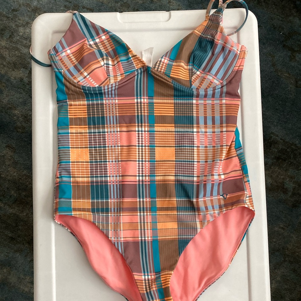 Vineyard Vines Multicolor Striped Bikini Top
